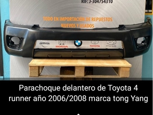 Parachoque Delantero Toyota 4runner Aplica 2006 Hasta 2008