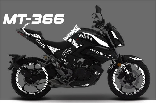 Kit Calcomanias Vinil Reflejante Italika 250 Z 250z Joker