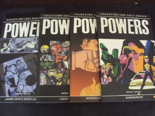 Pack Powers - Inc Tomos # 1 Al 4 (panini) Bendis / Oeming