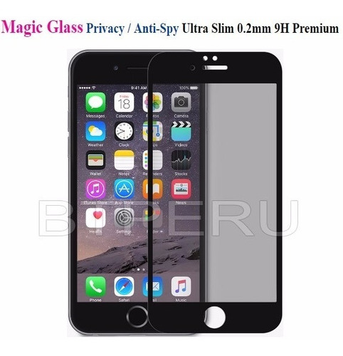 Vidrio Templado iPhone 6 6s Glass Privacidad Anti Espia Full