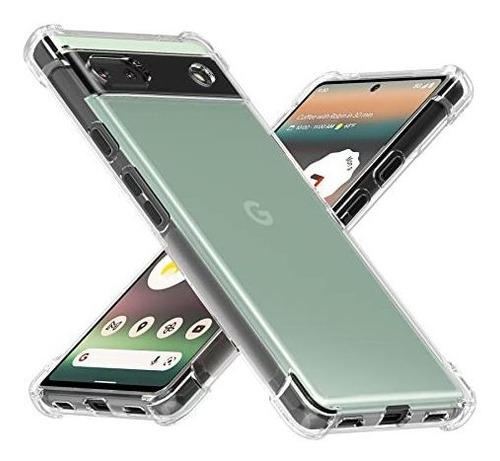 Funda De Cresee Para Google Pixel 6, Funda Cristalina L9lru