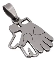Comprar Collar Dije Guantes De Arquero Mod2 Acero Joyas Mónaco 