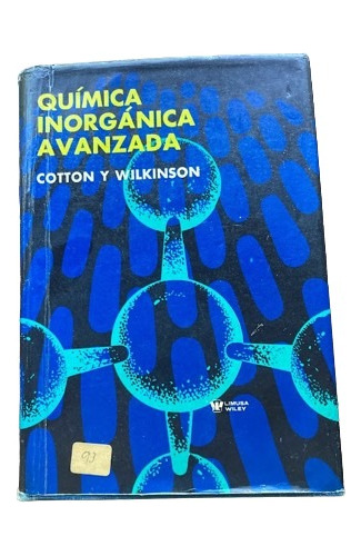 Quimica Inorganica Avanzada Cotton Wilkinson 