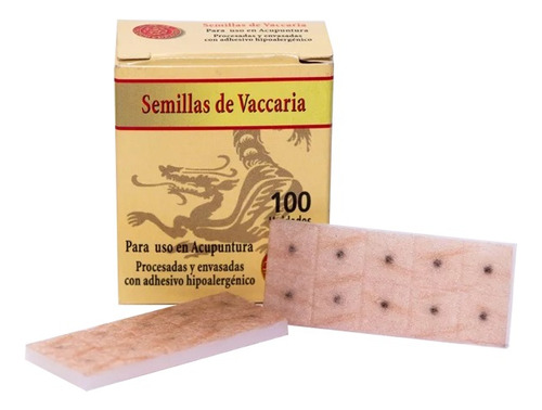 Auriculoterapia. Semillas Vaccaria X 100 Unid