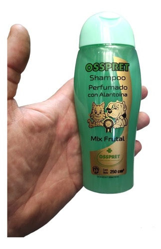 Osspret Shampoo Perfumado Mix Frutal Perros Gatos 250 Cm3