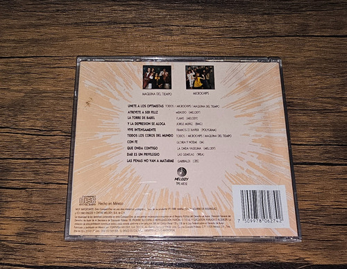 Optimismo Cd Melody Flans Menudo Onda Vaselina Timbiriche (Usado)