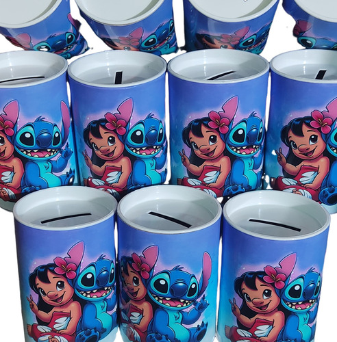 50 Cofrinhos Personalizados Stitch