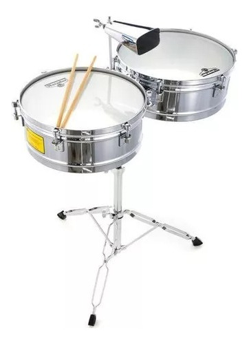 Timbales Cromados Lp Matador 14 Y 15 Mod. M257