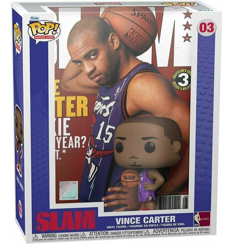 Funko Magazine Cover Slam Nba - Vince Carter 03