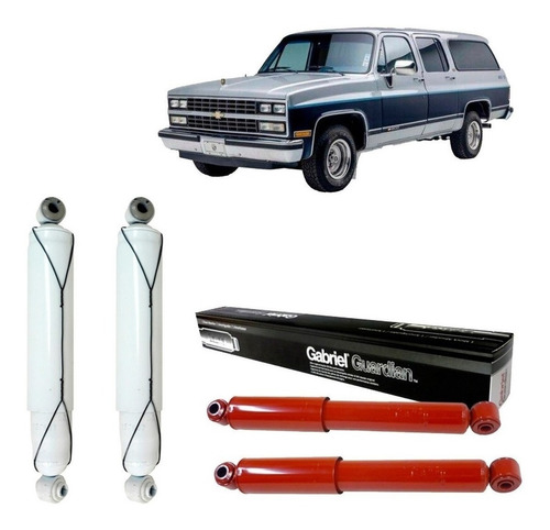 Kit Amortiguador Tras Del Para Chevrolet Suburban 1979 1989