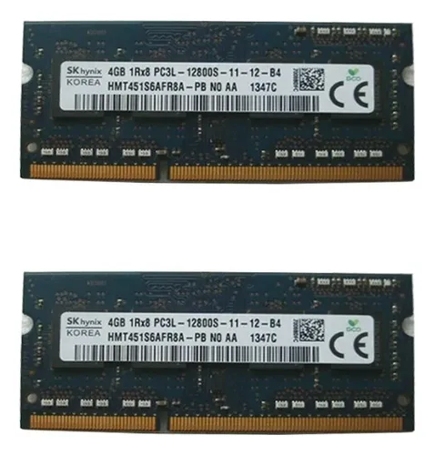comprar Memoria Para Portátil Sk Hynix De 4 Gb*2 Pc3l Ddr3l 1600 Mhz