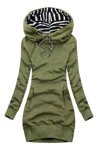 Vestido Tipo Sudadera Slim Fit