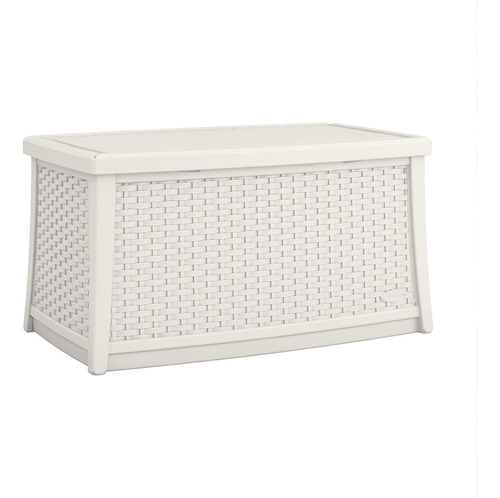 Mesa De Cafe Con Almacenamiento Suncast Elements, Blanco