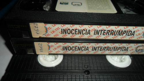 Vhs Inocencia Interrumpida (sin Caja Original)