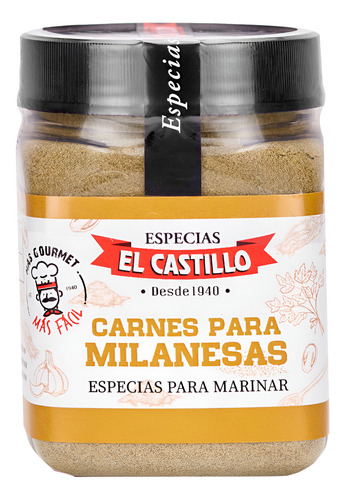 Sazon Adobo Especias Marinar Milanesas El Castillo X125gr