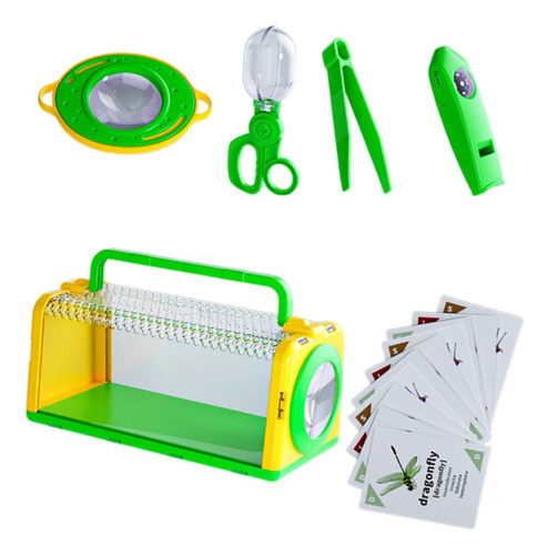 Kit De Captura De Insectos Portátil, Caja De Observación