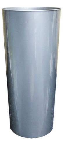 100 Vasos Trago Largo Flexibles Metal Dorado Cobre Plateado