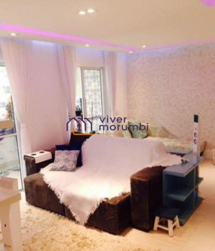Imagem 5 de 15 de Apto Decorado Por Arquiteto! Lindo! - Nm2264