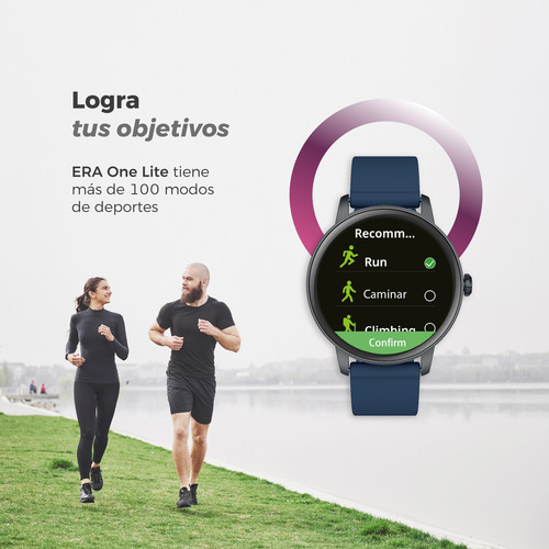 Smartwatch Binden Era One Lite Realiza Y Contesta Llamadas Color De La Caja Negro Color Del Bisel Negro Pp