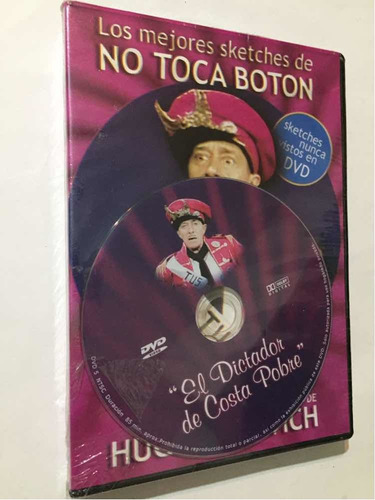 Dvd No Toca Botón-sofovich Dictador De Costa Pobre (cerrado)