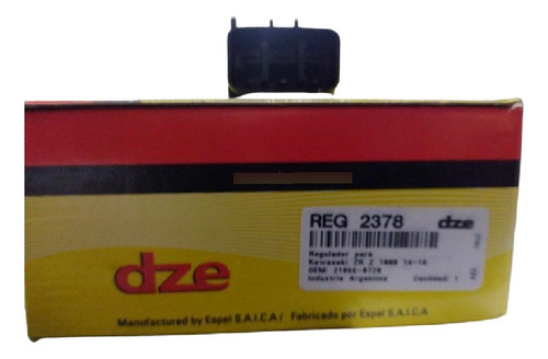 Regulador Voltaje Dze 2378 Kawasaki Zx 1000 (2011 - 2013)