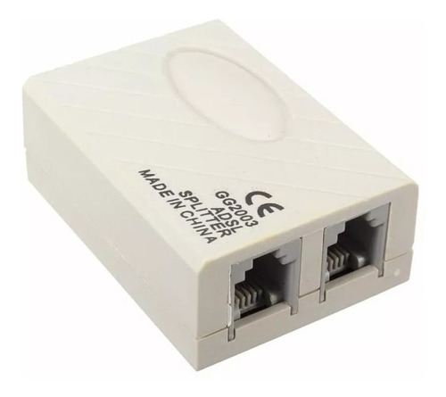 Filtro Adsl Splitter Telefono Internet  Punto De Venta X2uni