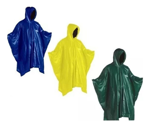 Poncho Lluvia Capa Impermeable Waterdog Ps15 Moto Camping 