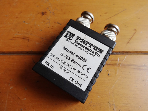 Remate! Balun Paton, Modelo 460m, G.703