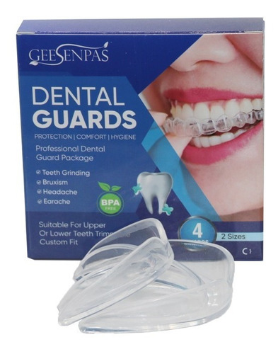 Férula Anti Bruxismo Dental Guard Set 4 Unidades