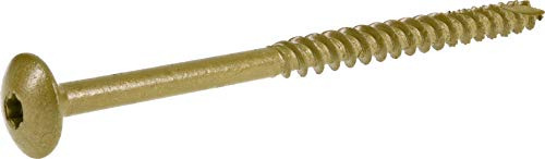 Tornillos De Punta Power Pro 47879, #5 /16 X 6, Star Drive C