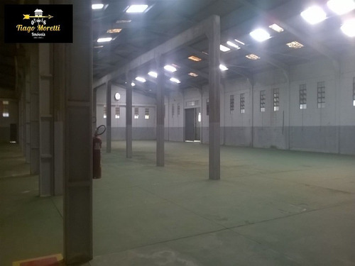 Imagem 28 de 30 de Excelentes Galpões Industriais Com Amplo Estacionamento E Entrada E Patio Para Caminhões - Gl00001 - 32540506