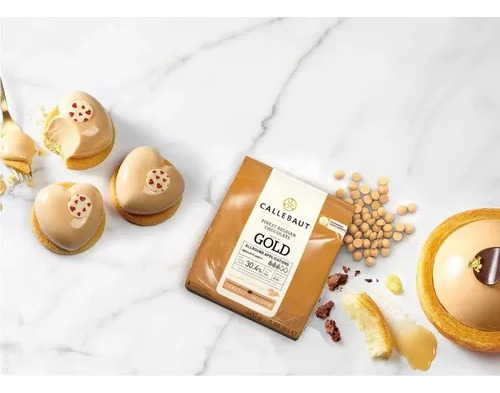 Chocolate Belga Gold Callets 30,4% Caramelo Callebaut 400g