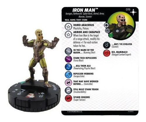 Iron Man #019 Marvel Secret Wars Battleworld Heroclix