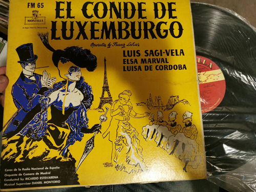 Lp El Conde De Luxemburgo