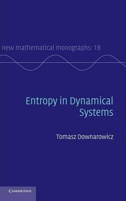 Libro Entropy In Dynamical Systems - Tomasz Downarowicz