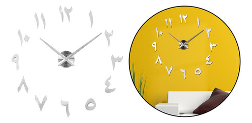 Reloj De Pared De Decorativo, 2 Uds., Tamaño