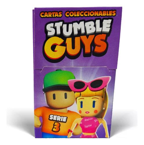 Stumble Guys Cartas Coleccionables Serie 3 Caja Mazo Inicial