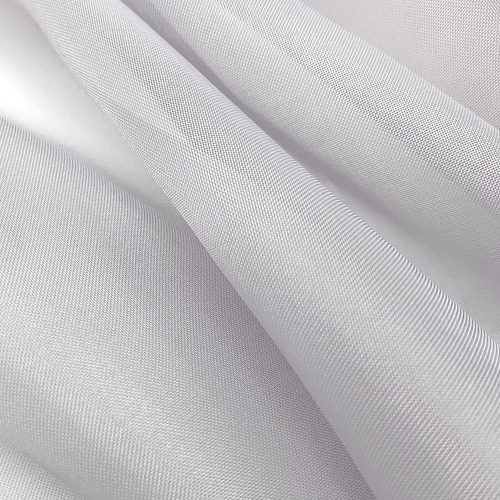 Tela Voile 1 Metro X 3,0 Ancho Ideal Cortinas Decoracion Gris Frío Liso