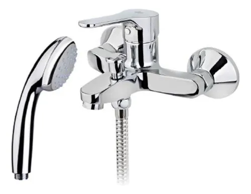 Griferia De Baño Teka Inca Pro Con Baño/ducha Inox