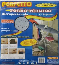 Comprar Capa Forro Térmico Metalizado Tábua De Passar Roupa 100x35cm