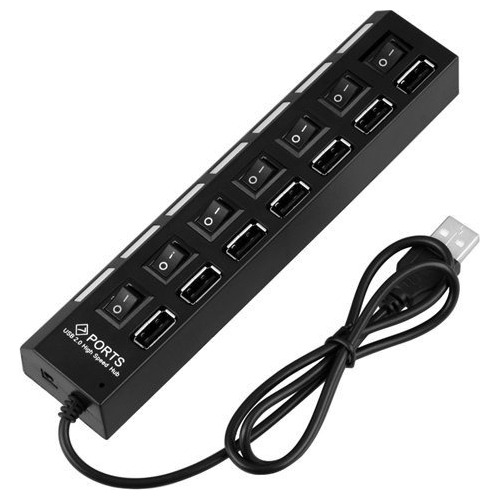 Usb Hub Velocidad 3.0 7 Puertos Ports