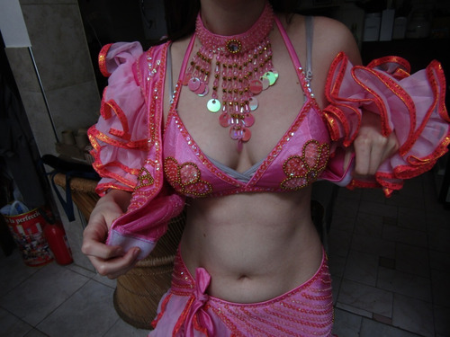 Traje De Danza Latina Salsa