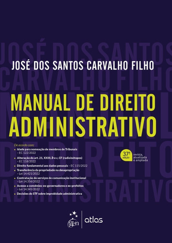Manual De Direito Administrativo (37ª Edição 2023) Atlas