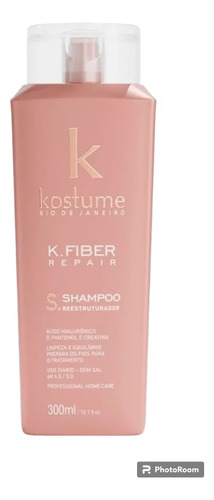 K.fiber Repair Shampoo Reestructurador X 300 Ml Kostume