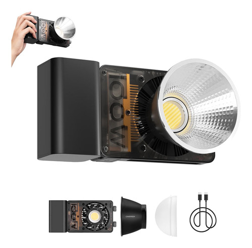 Zhiyun Cinepeer Cx100 100w Led Cob Luz De Vídeo Bicolor