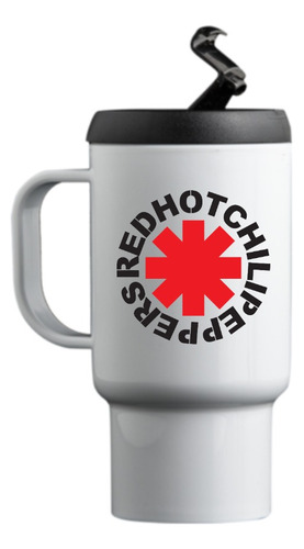 Jarro Térmico Personalizado Vaso Red Hot Chili Peppers