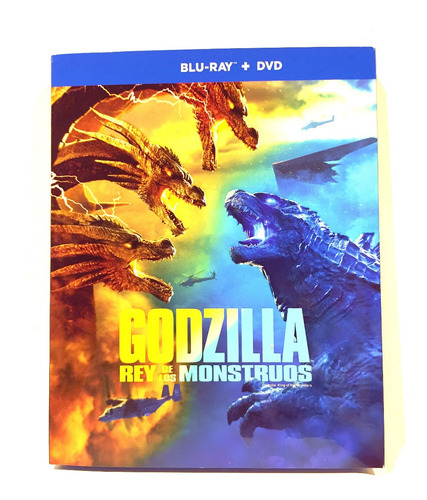 Godzilla 2 : El Rey De Los Monstruos Bluray + Dvd Combo