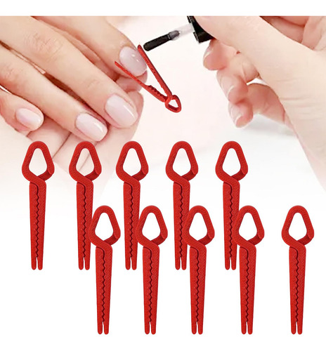 Protector De Esmalte De Uñas De 10 Piezas Para Los Dedos