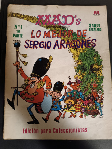 Revista Mad #1 Sergio Aragones Lo Mejor 1979