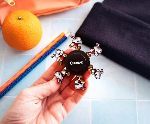 Relé De Estrés Sensorial Toynk Cuphead De Juguete Fidget Spi